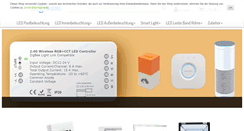 Desktop Screenshot of led-trading.de