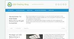 Desktop Screenshot of led-trading.info
